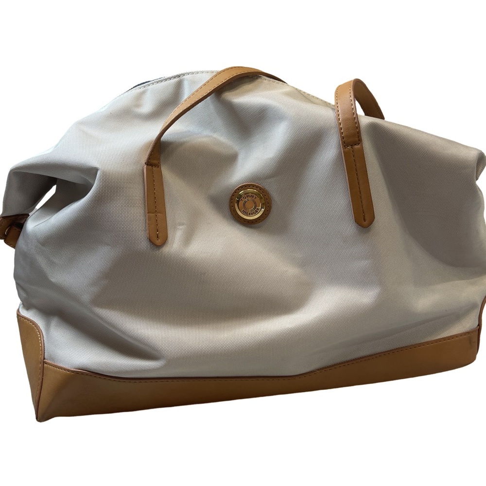Tommy Hilfiger Navy and Tan Purse